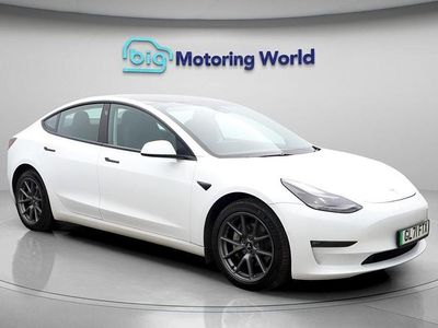 Used Tesla Model 3 Long Range AWD 366 kW (498 HP) 2021 White Sedan