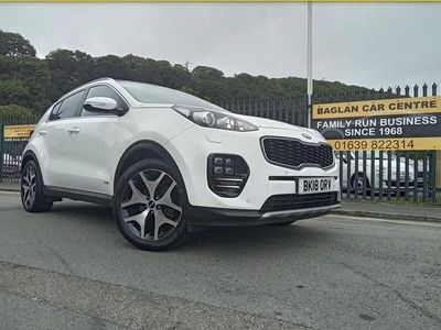 Used Kia Sportage GT-Line S 174 HP (127 kW) 2018 White SUV