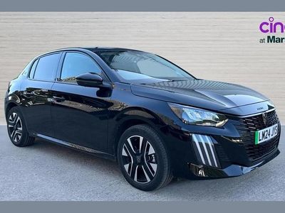 Used Peugeot e-208 Style 100 kW (136 HP) 2024 Black Hatchback