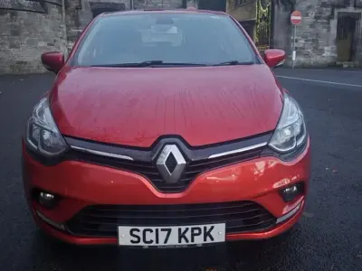 Used Renault Clio Dynamique 75 HP (55 kW) 2017 Red Hatchback
