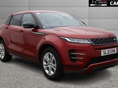 Used Land Rover Range Rover evoque R-Dynamic 163 HP (119 kW) 2021 Red SUV
