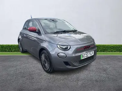 Używany Fiat 500e Red 86 kW (118 KM) 2022 Szary Hatchback