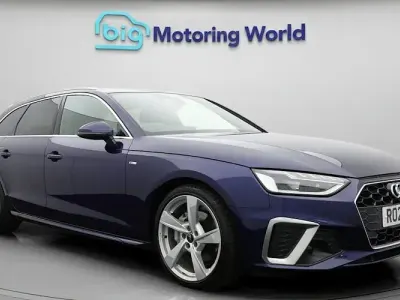 Used Audi A4 S-Line 204 HP (150 kW) 2024 Blue Estate