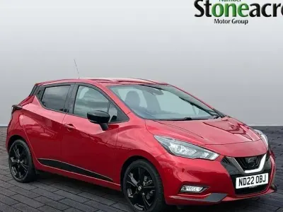 Used Nissan Micra 101 HP (74 kW) 2019 Red Hatchback