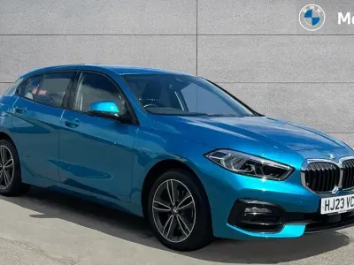 Used BMW 118 Sport Line 136 HP (100 kW) 2023 Snapper rocks blue Hatchback