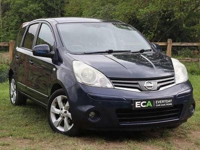 Used Nissan Note Tekna 90 HP (66 kW) 2010 Blue Hatchback