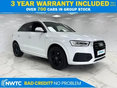 Begagnad Audi Q3 S-line plus 184 HK (135 kW) 2015 Vit SUV