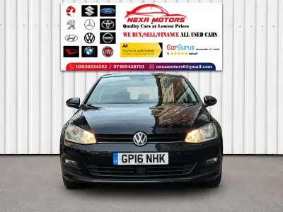 Used VW Golf VII Edition 125 HP (91 kW) 2016 Black Hatchback