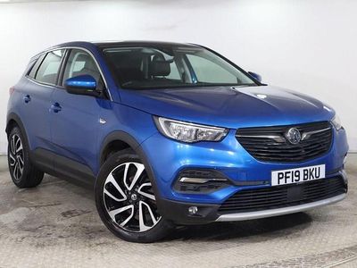 Used Vauxhall Grandland X Elite 130 HP (95 kW) 2019 Blue SUV