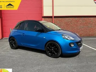 Used Vauxhall Adam S 70 HP (51 kW) 2017 Blue Hatchback