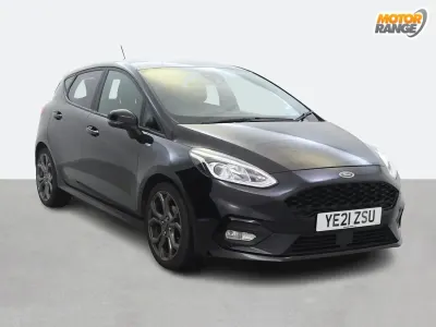 Used Ford Fiesta ST-Line 95 HP (69 kW) 2021 Black Hatchback