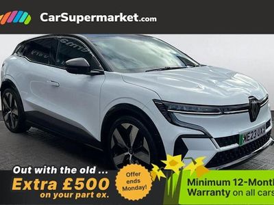 Used Renault Megane E-Tech Techno 160 kW (218 HP) 2023 White/black Hatchback