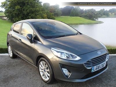 Grey Used 2018 Ford Fiesta Titanium Hatchback | £8,500 (Good price)