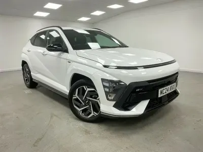 Used Hyundai Kona N Line 2024 White SUV