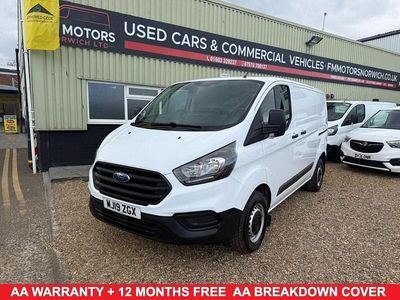 Używany Ford Transit Custom 105 KM (77 kW) 2019 Biały Van