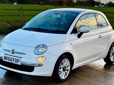 White Used 2014 Fiat 500 Lounge Hatchback | £4,495 (Good price)