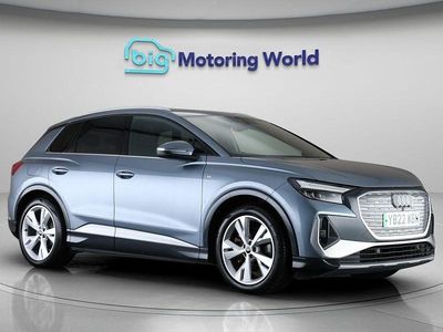 Blue Used 2022 Audi Q4 e-tron S-Line SUV | £22,700 (Good price)