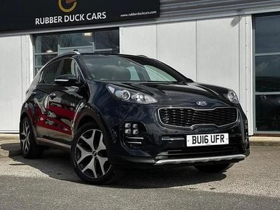 Used Kia Sportage GT-Line 177 HP (130 kW) 2016 Black SUV