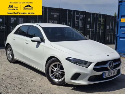 Used Mercedes A180 SE 136 HP (100 kW) 2018 White Hatchback