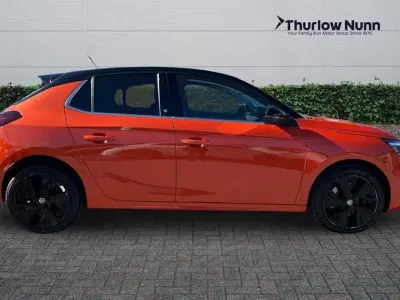 Used Vauxhall Corsa-e Elite 100 kW (136 HP) 2020 Orange Hatchback