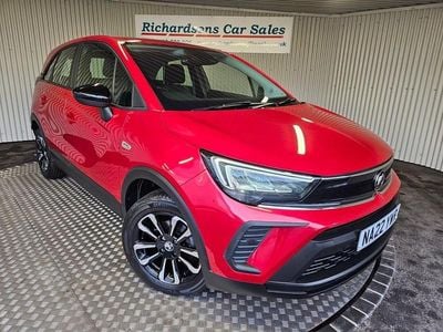 Used Vauxhall Crossland Design Edition 83 HP (61 kW) 2022 Red SUV