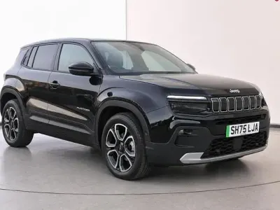 Used Jeep Avenger EV Summit 114 kW (156 HP) 2025 Black SUV