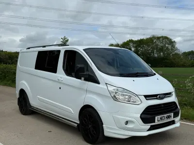 Used Ford Transit Custom Limited 125 HP (91 kW) 2015 White Van