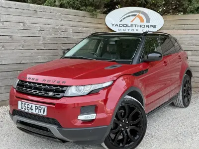 Used Land Rover Range Rover evoque Dynamic 2014 Red SUV