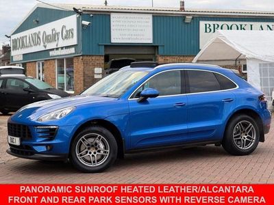 Used Porsche Macan 258 HP (189 kW) 2016 Blue SUV