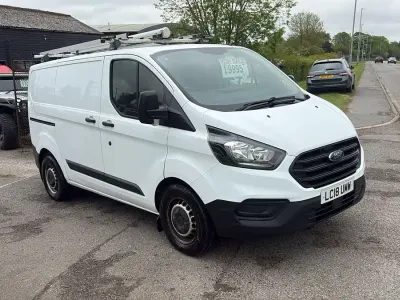 Käytetty Ford Transit Custom 105 HP (77 kW) 2018 Valkoinen Van