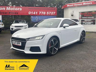 Used Audi TT S-Line 184 HP (135 kW) 2017 White Coupe
