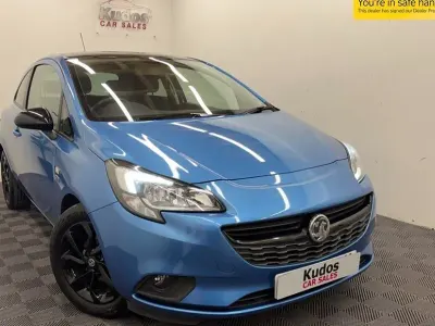 Used Vauxhall Corsa 90 HP (66 kW) 2018 Blue Hatchback
