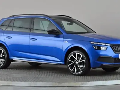 Used Skoda Kamiq Monte Carlo 150 HP (110 kW) 2022 Blue SUV