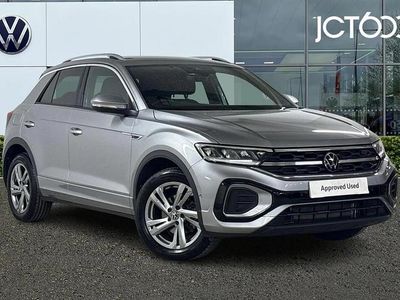 Silver Used 2022 VW T-Roc R-line SUV | £23,997 (Fair price)