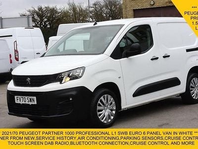 Used Peugeot Partner 131 HP (96 kW) 2021 White MPV
