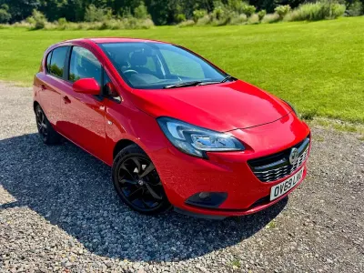 Used Vauxhall Corsa 75 HP (55 kW) 2019 Red Hatchback