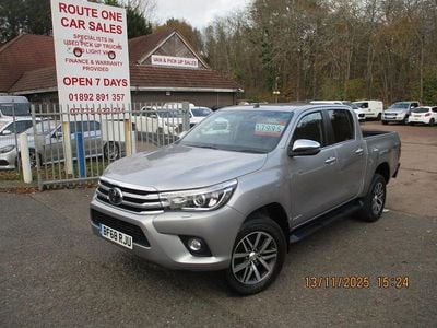 Grey Used 2018 Toyota HiLux Pickup | £17,995 (Fair price)