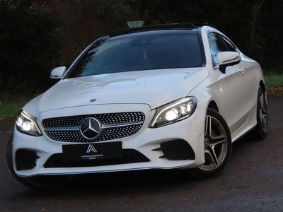 Used Mercedes C200 AMG Line Premium Plus 2020 White Coupe