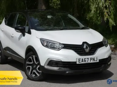 Begagnad Renault Captur Dynamique 90 HK (66 kW) 2017 Vit SUV