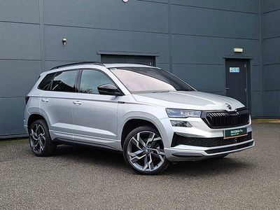 Used Skoda Karoq SportLine 150 HP (110 kW) 2025 Silver SUV