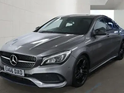 Used Mercedes CLA220 AMG line 177 HP (130 kW) 2016 Grey Coupe