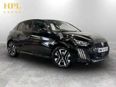 Used Peugeot 208 Allure 100 HP (73 kW) 2024 Black Hatchback