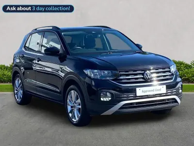 Usado VW T-Cross SE 95 CV (69 kW) 2023 Negro SUV