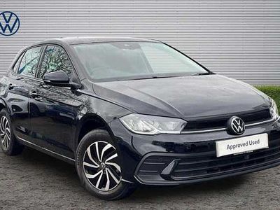 Used VW Polo Life 95 HP (69 kW) 2023 Black Hatchback