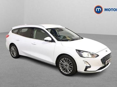 Used Ford Focus Titanium X 125 HP (91 kW) 2019 White Estate