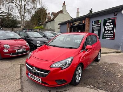 Used Vauxhall Corsa 90 HP (66 kW) 2018 Red Hatchback