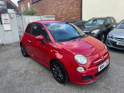 Used Fiat 500 S 69 HP (50 kW) 2014 Red Hatchback