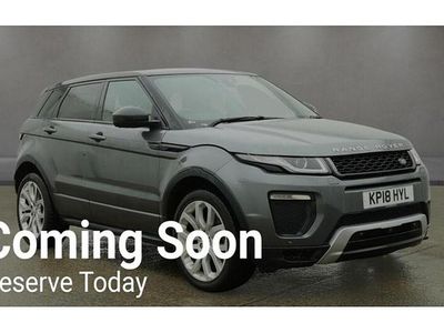 Used Land Rover Range Rover evoque HSE Dynamic 2018 Hatchback