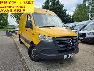 Used Mercedes Sprinter Progressive 2019 Yellow Van