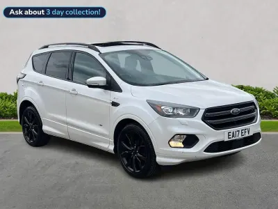 Used Ford Kuga ST-Line X 180 HP (132 kW) 2017 White SUV